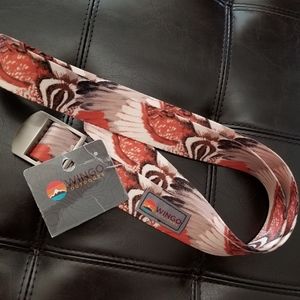 ❗Wingo Outdoors Basecamp Brown Orange Belt One Size❗